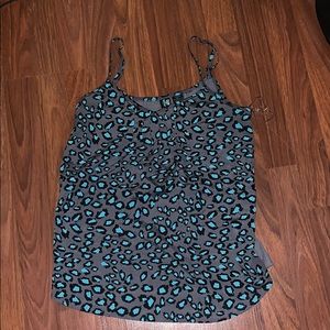 Cheetah tank top